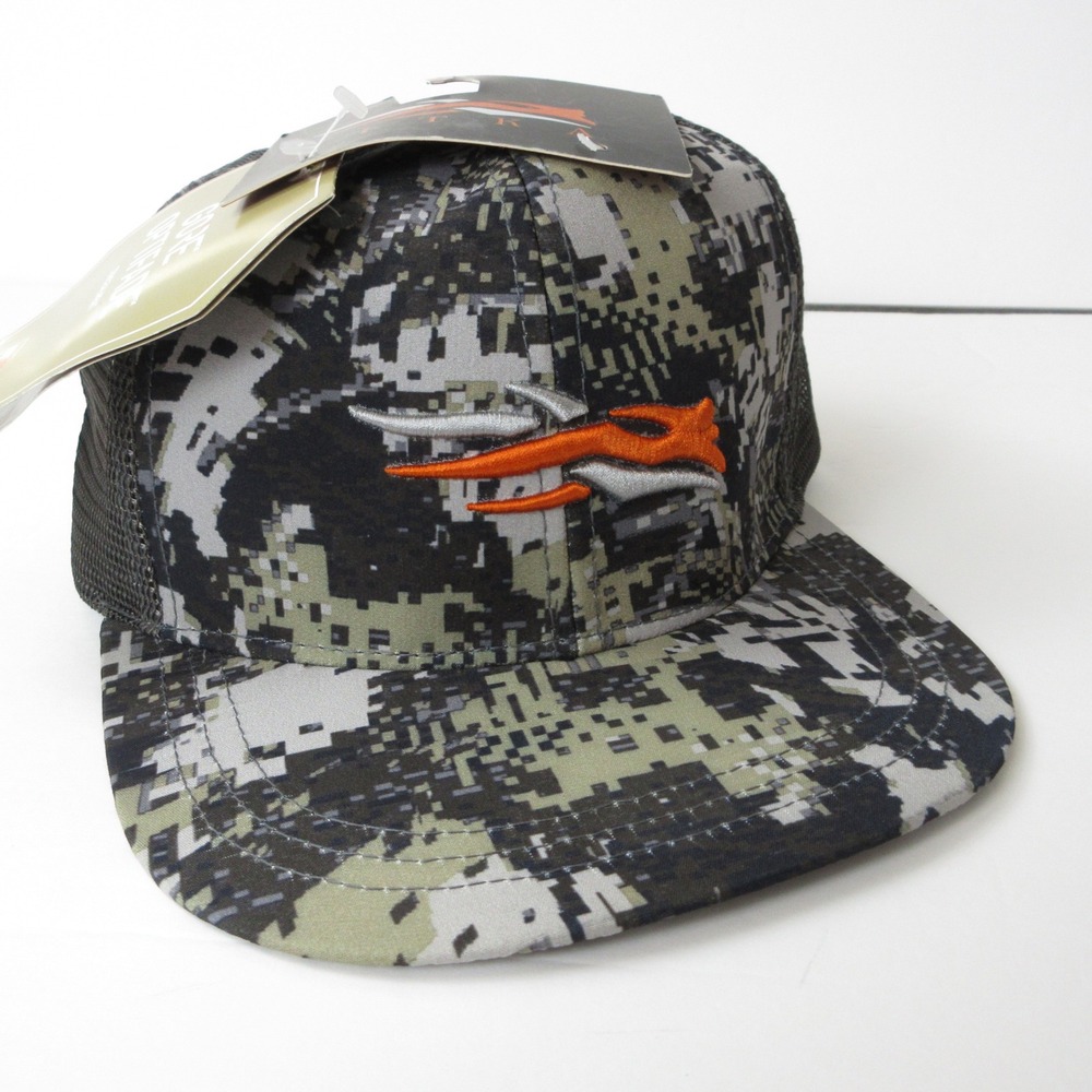 Sitka Gear Trucker Hat GORE OPTIFADE Elevated II Camo Mesh Snapback Cap NEW